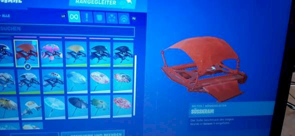 Fortnite Süsskram glider OG