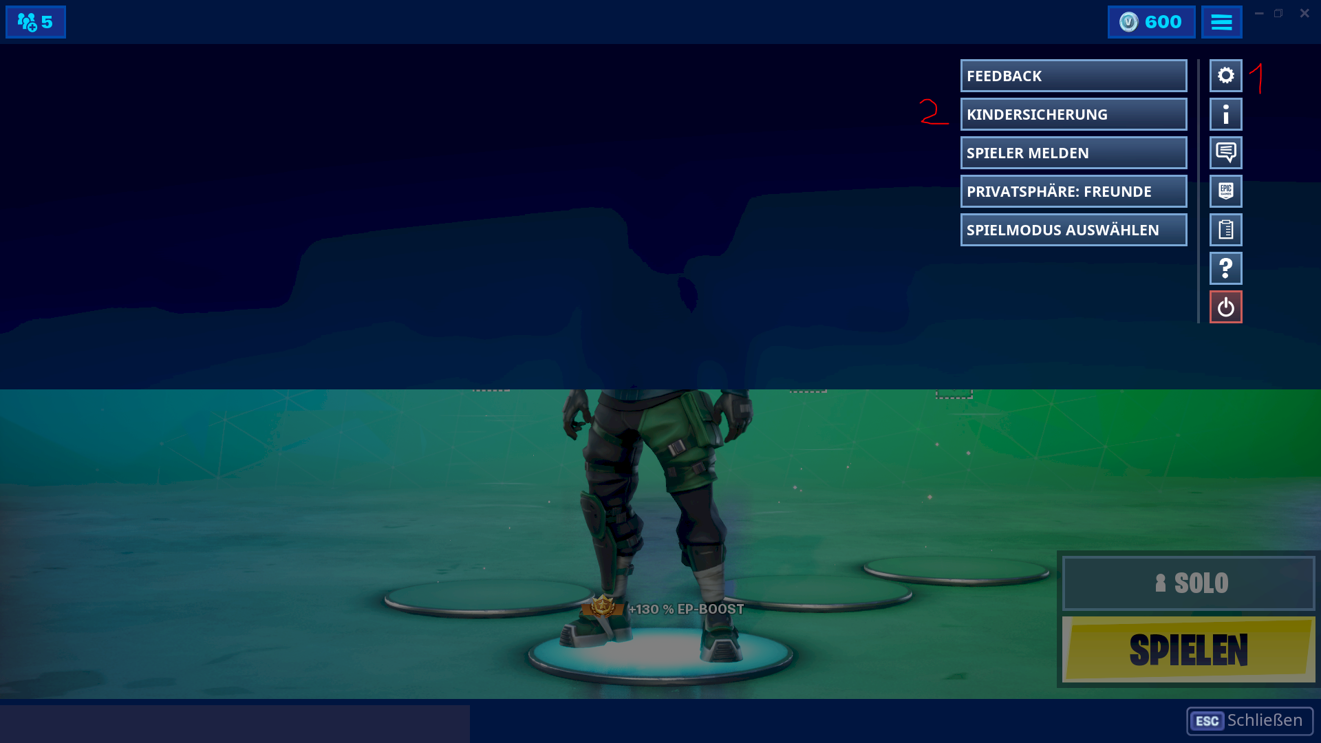 Remove Fortnite Child Protection
