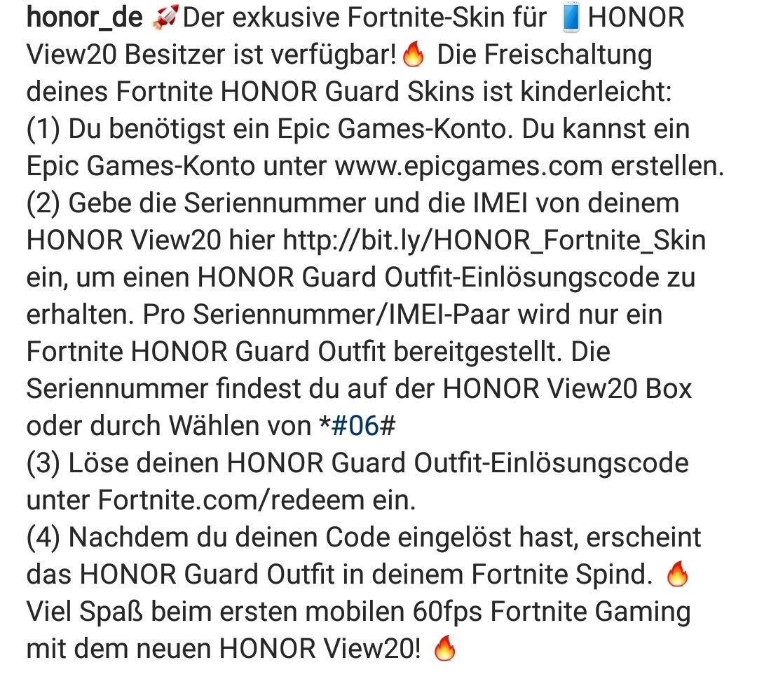 How do I get the Honor Skin