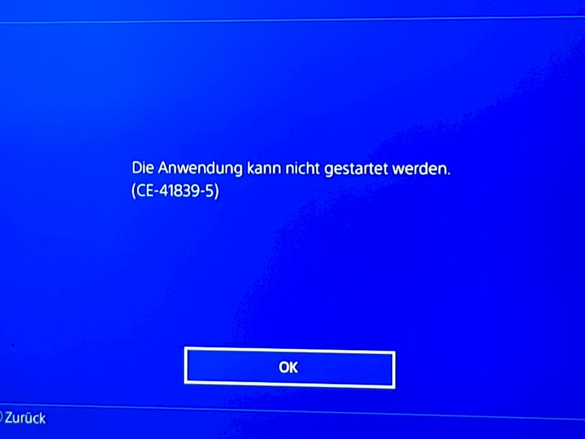 Fortnite does not start anymore. Error code: CE-41839-5