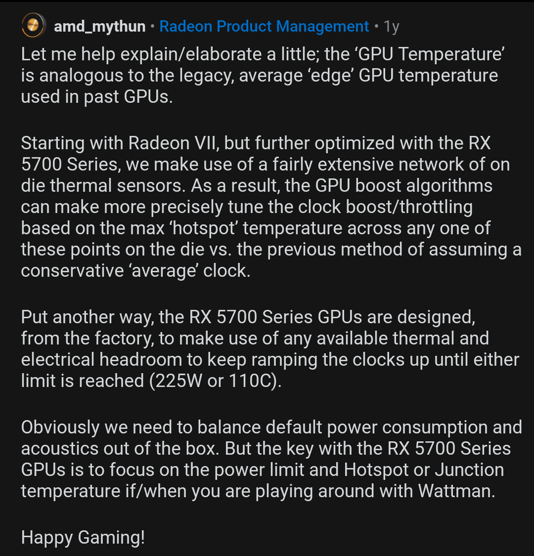 106 degrees harmful to graphics card