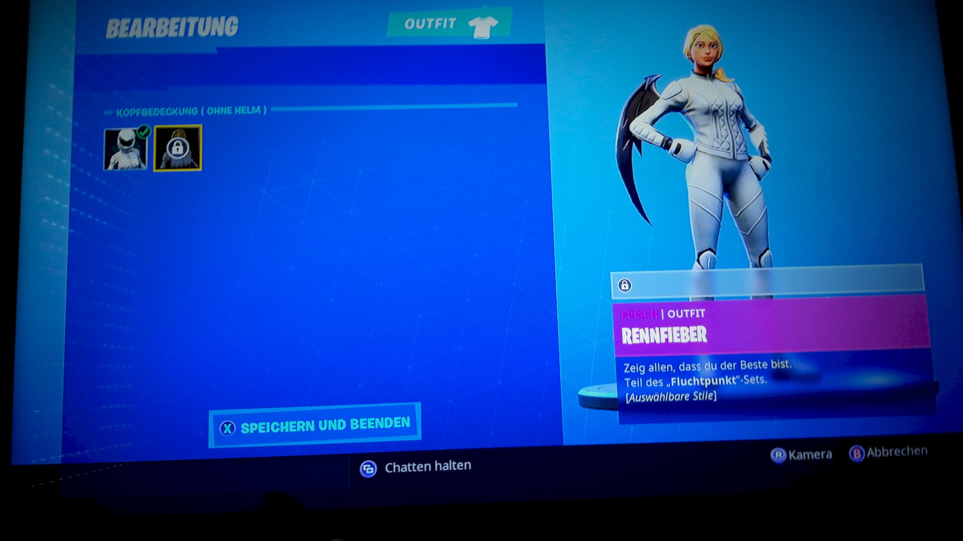 Fortnite Skinstil not changeable