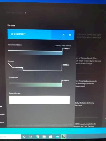 Fortnite download on PC not possible