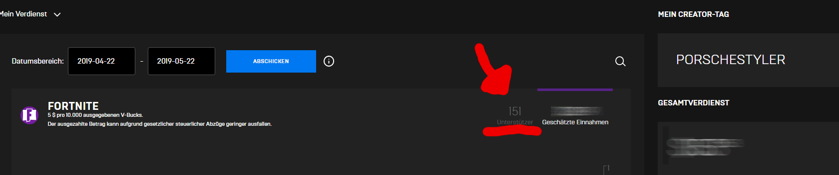 Fortnite supporters