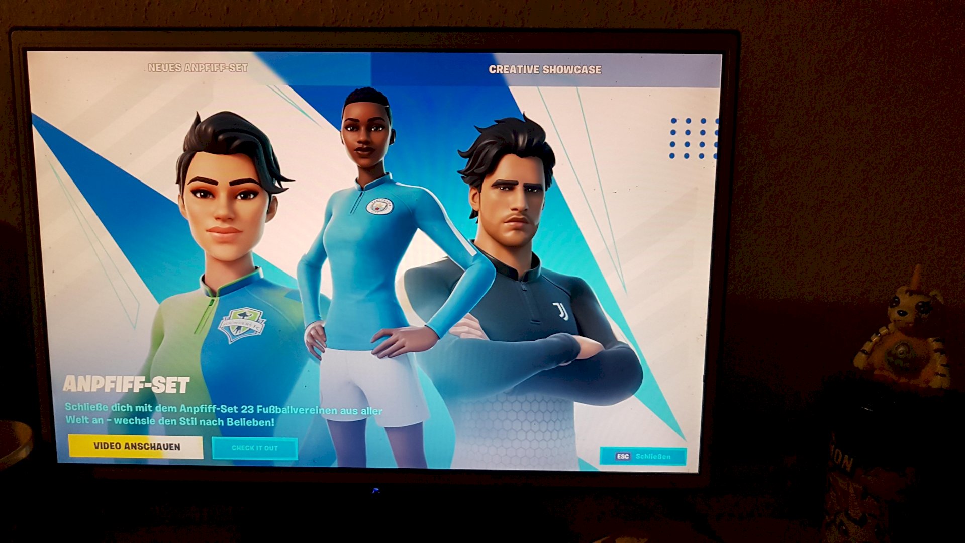 Fortnite cooperation with football clubs