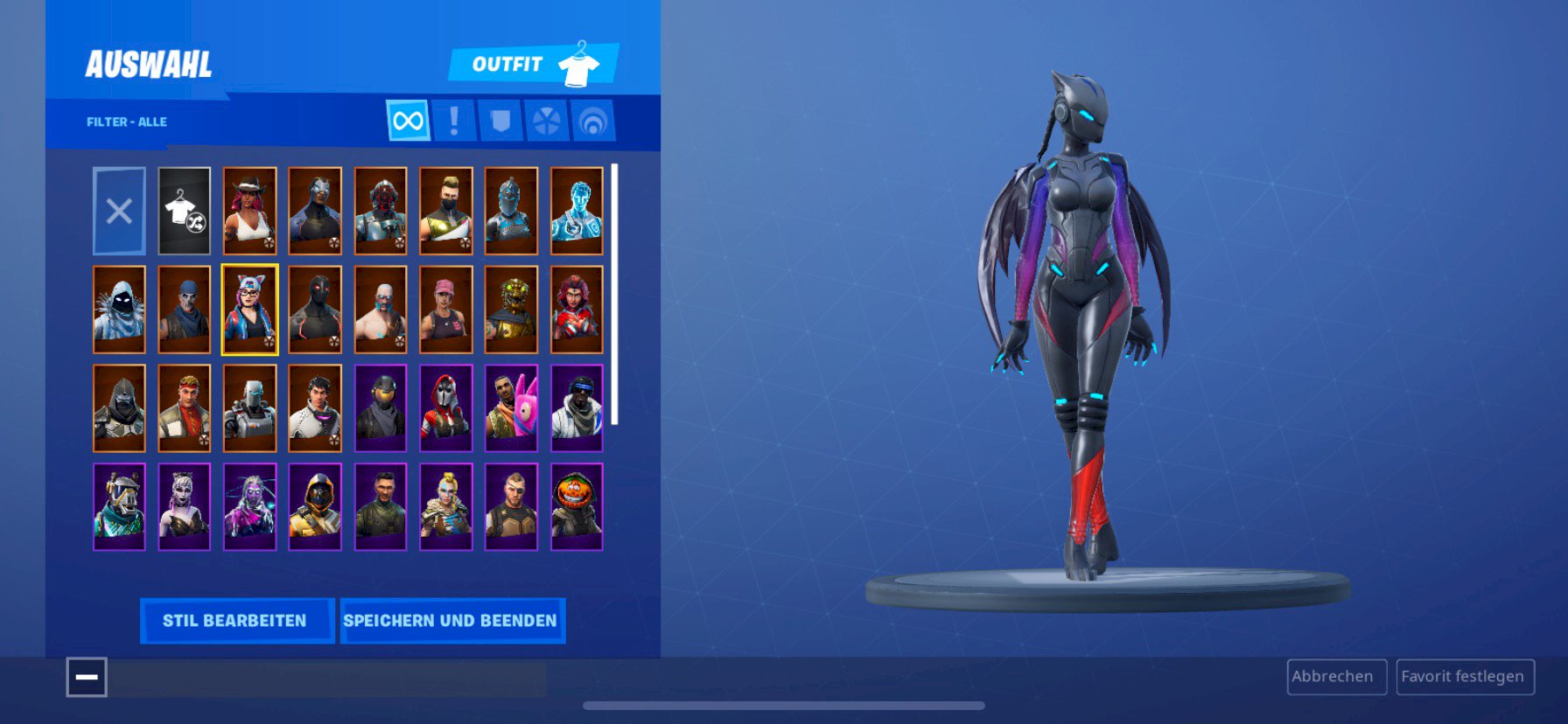 How much is my account worth with Galaxy Skin and Save the World - 1