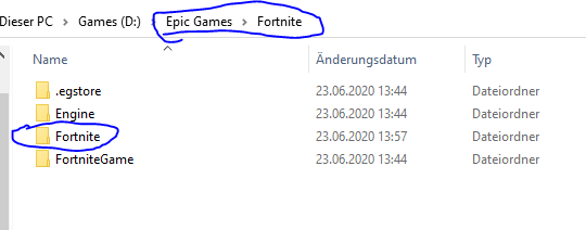 Why do I have to reinstall Fortnite because of a move to another hard drive