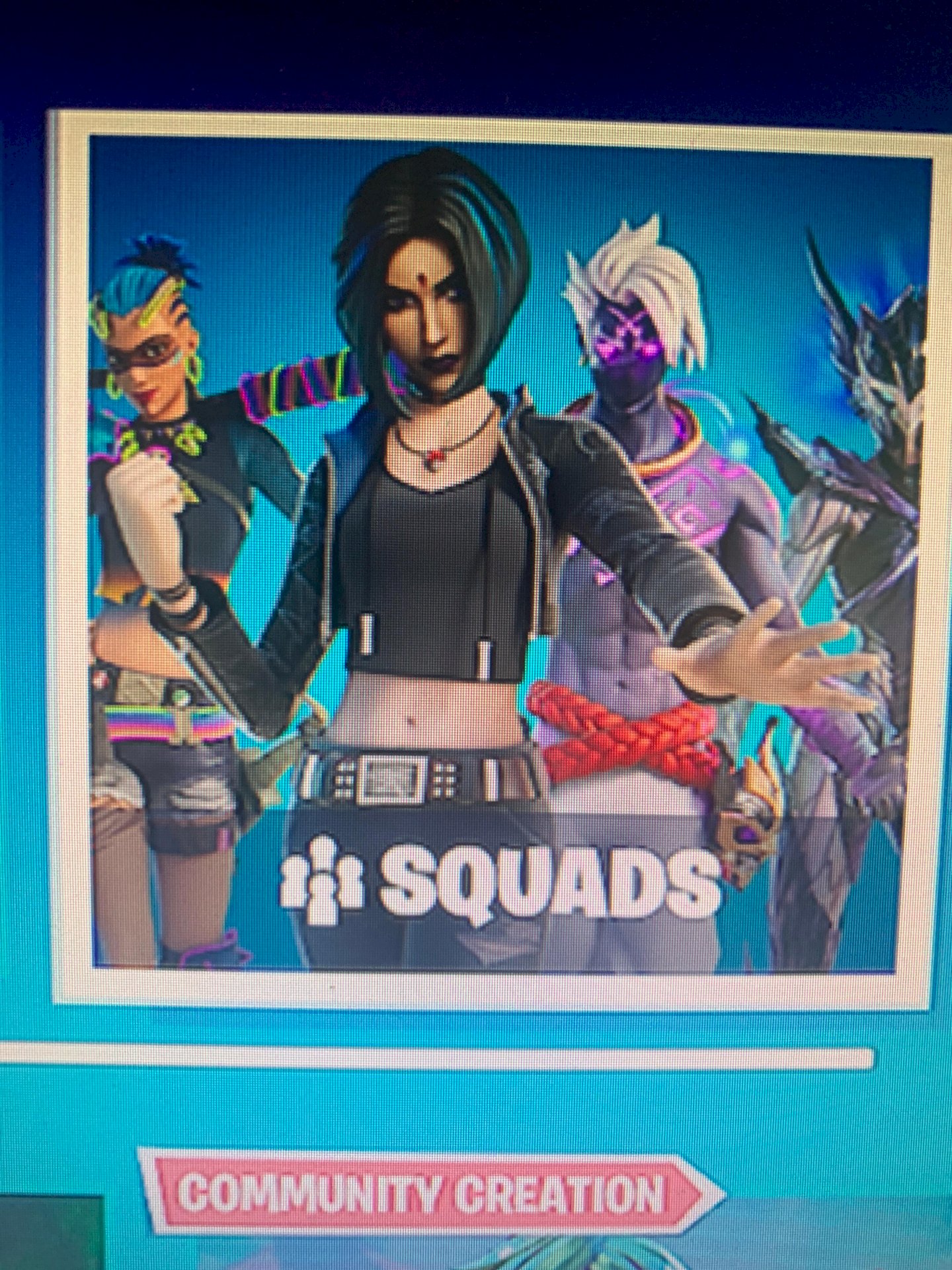 What is the name of the Fortnite skin in the foreground