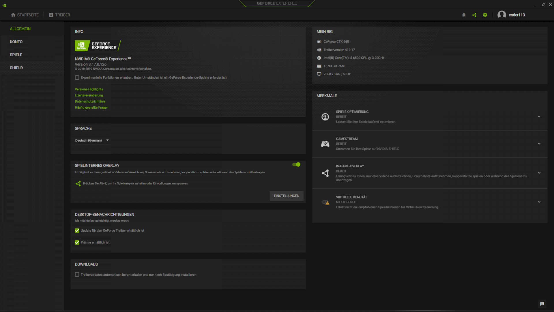 Problem with the graphics card or